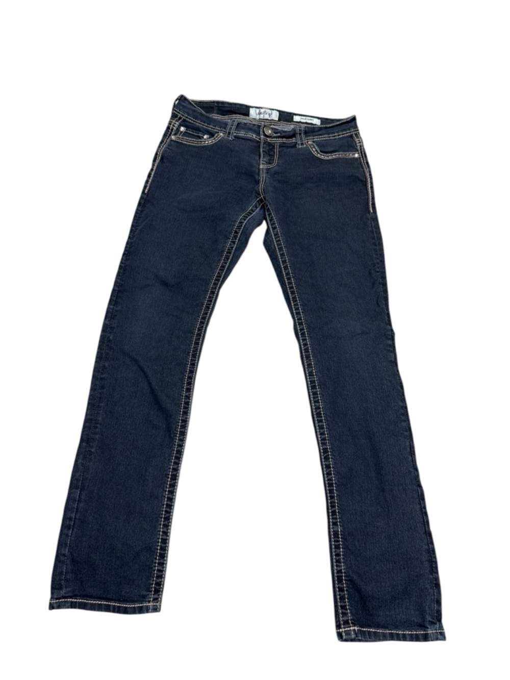 Daytrip Dark Blue Straight-Leg Women's Jeans